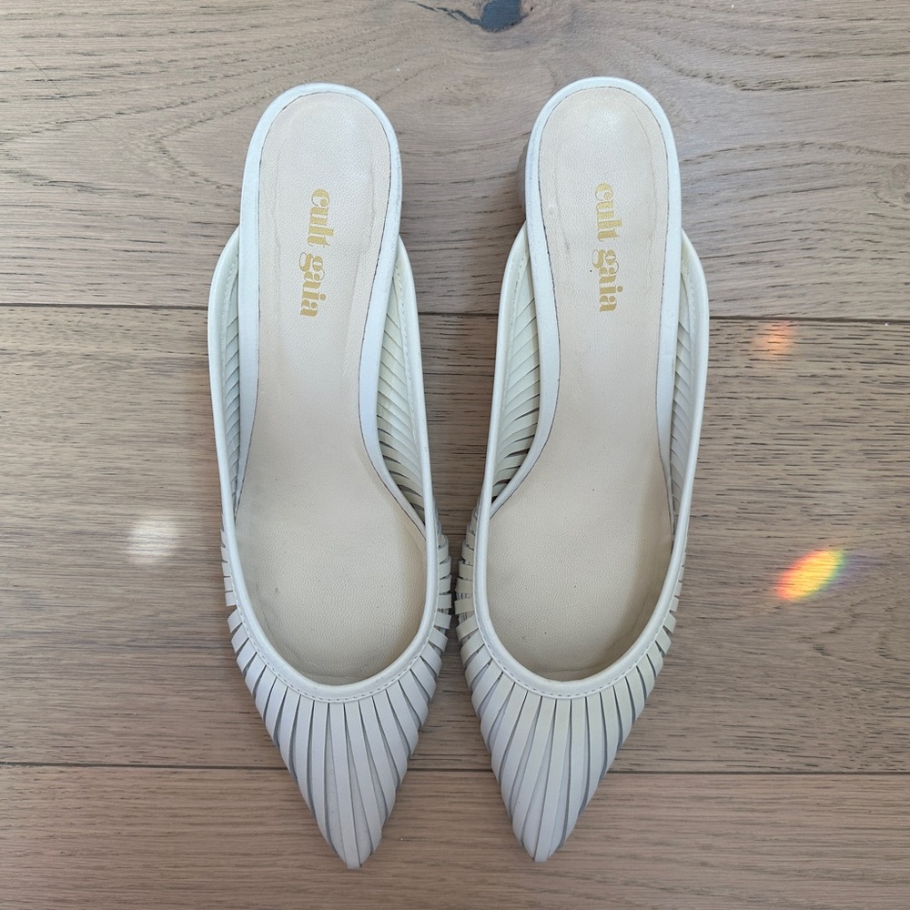 Cult Gaia Women's Alia Ball Heel Mules - Picture 3 of 7